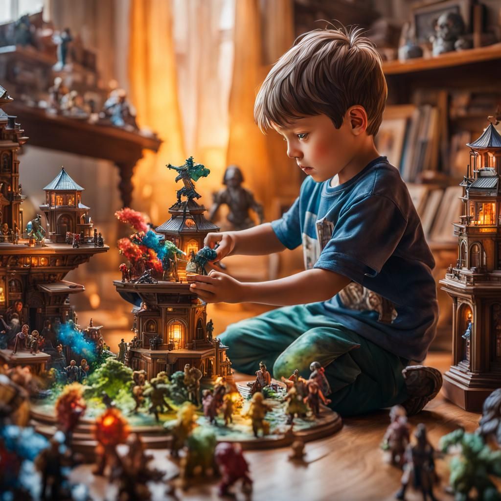 Action figures   by @Artemis