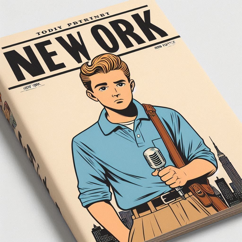 A young reporter in NY