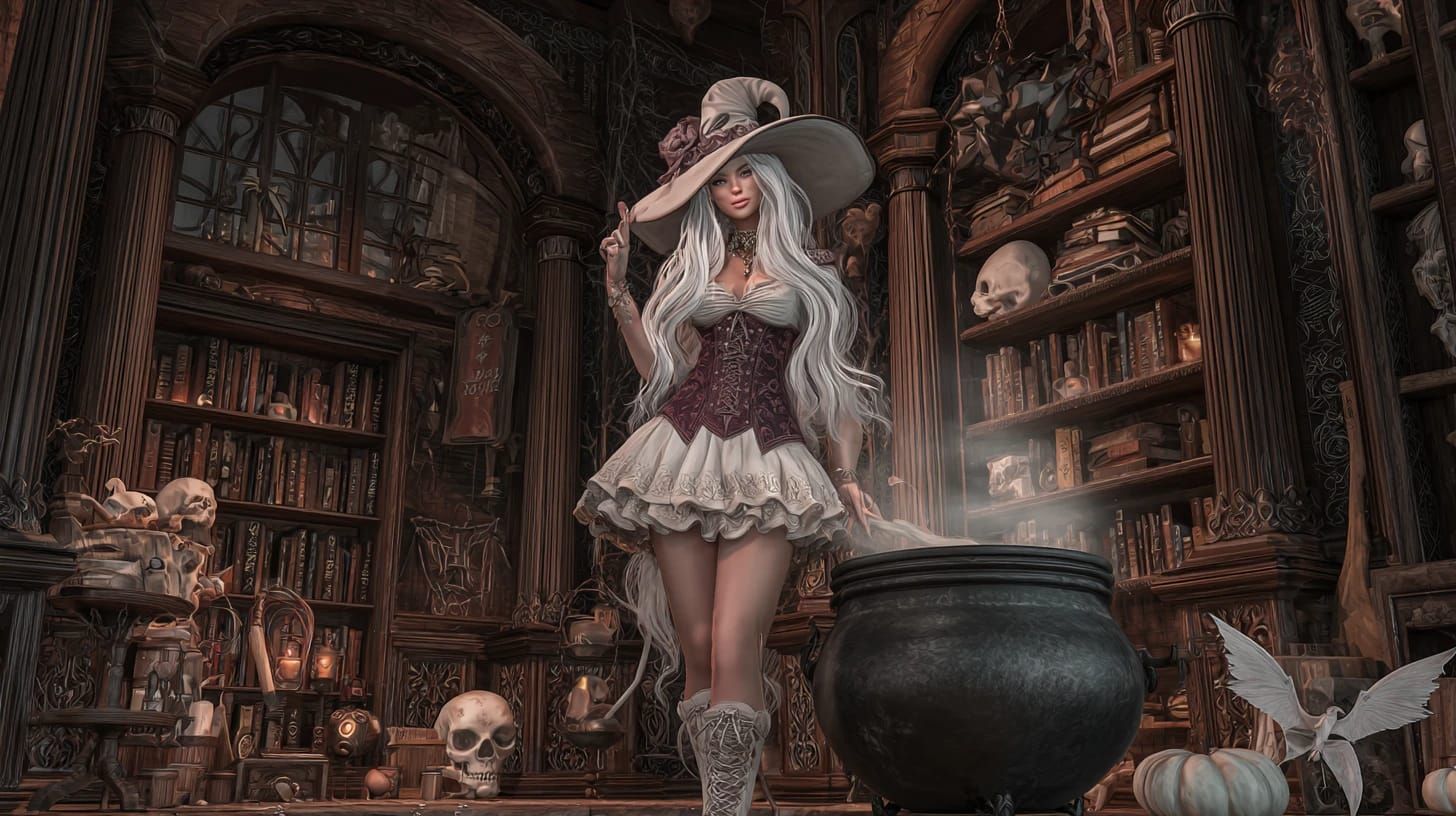 The Mischevious White Witch