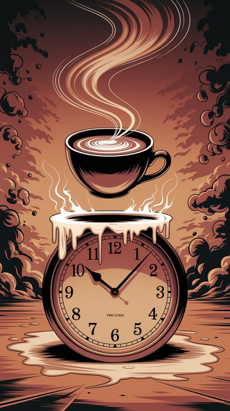 Coffee: the bitter warmth that freezes…