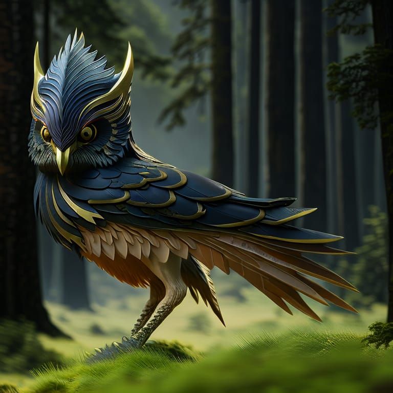 Owlkin Sparrow  by @Calder84