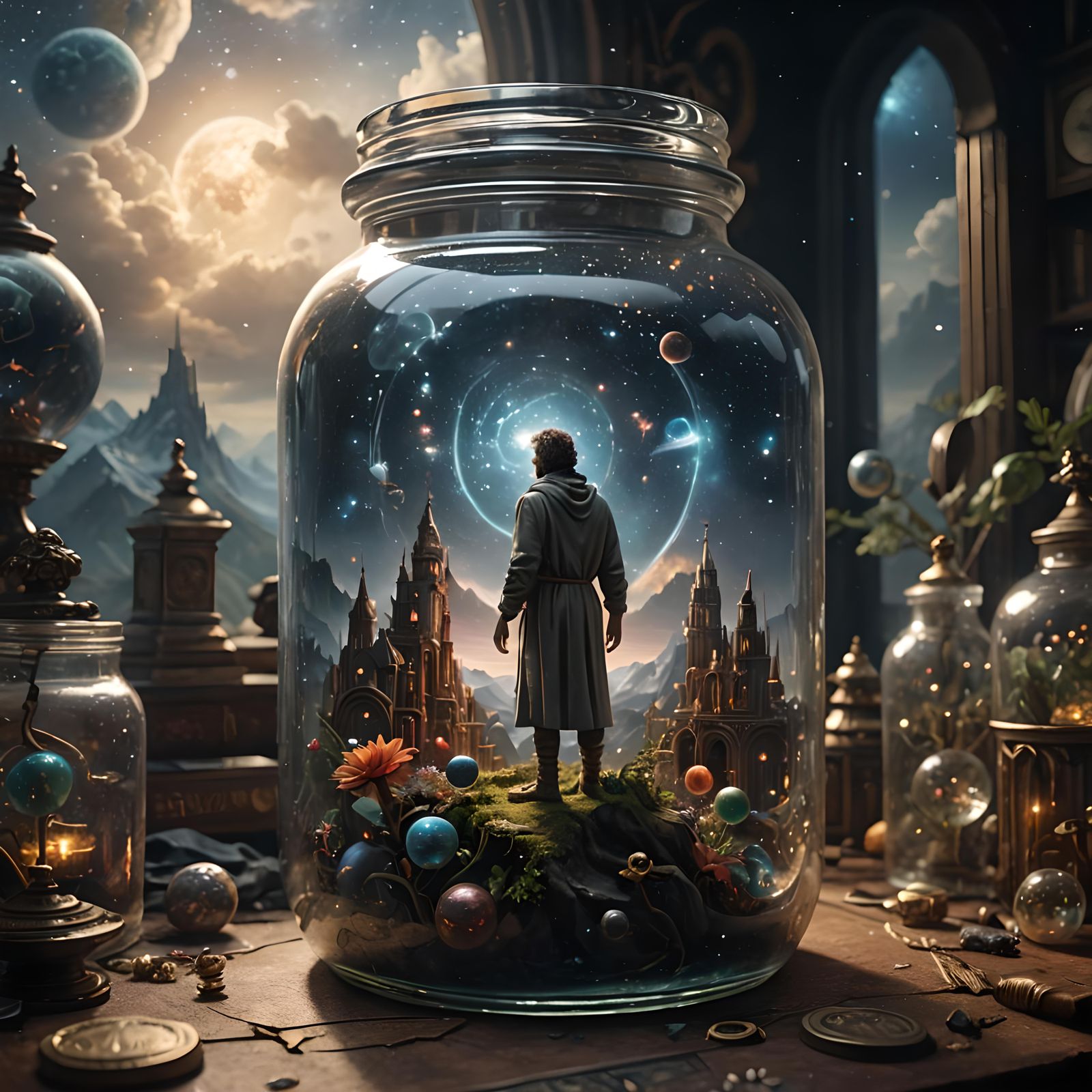 Pocket Universe  by @DRBrdSng