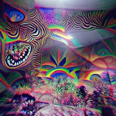 Acid trip psychedelic