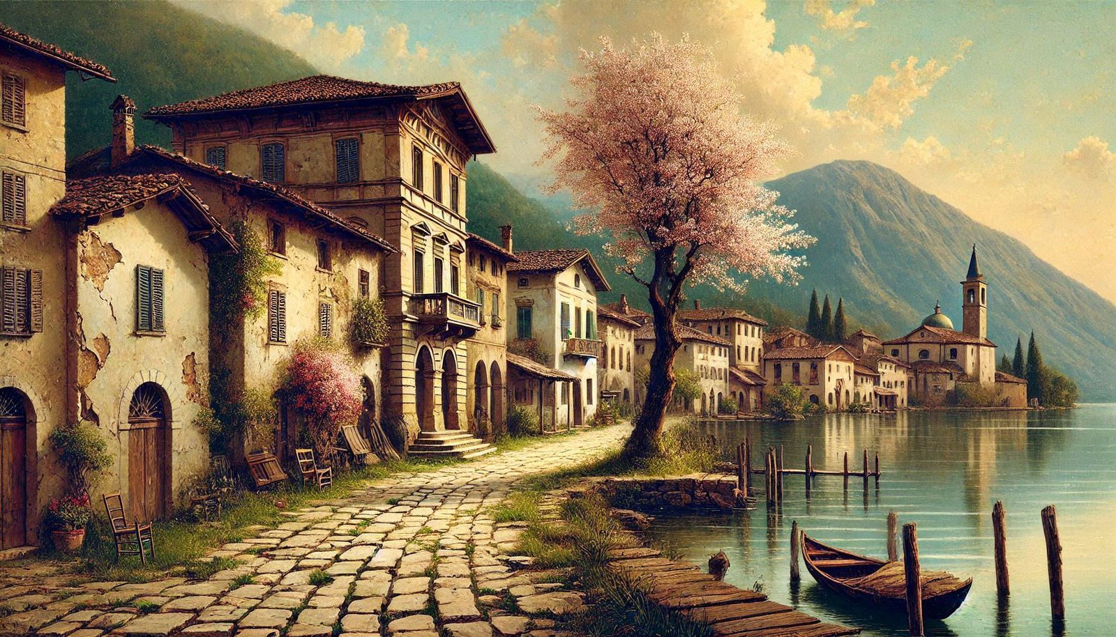 Italian Town 1850