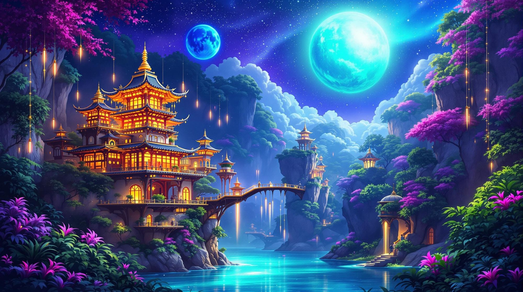 Floating Pagodas Realm