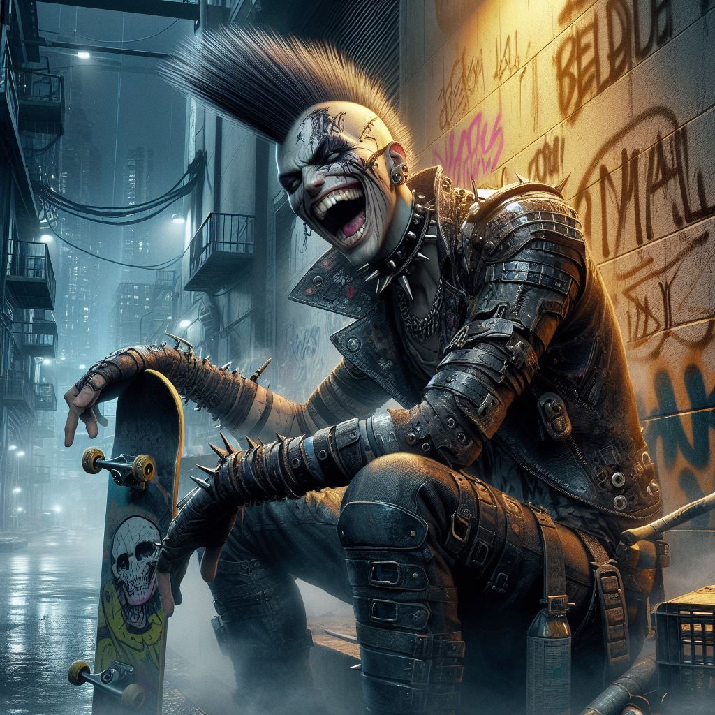 An Angry Alex Saga: The P.U.N.K.S. Shall Inherit the Earth (Poor Uneducated No-good Kids on Skateboards)