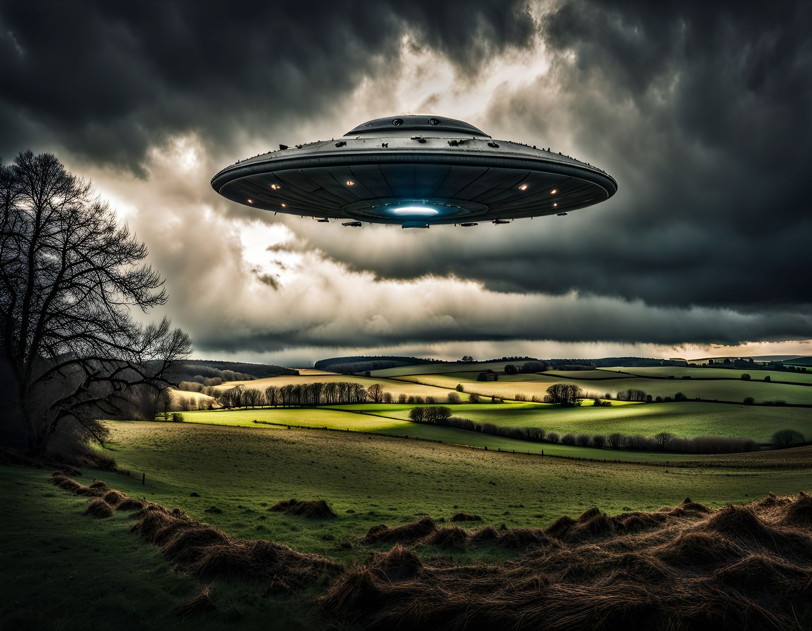 Alien UFOs are coming - AI Generated Artwork - NightCafe Creator