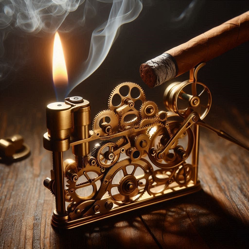 Overcomplicated Cigar Lighter 1