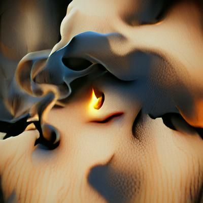 flame flicker eerie fire ash smoke