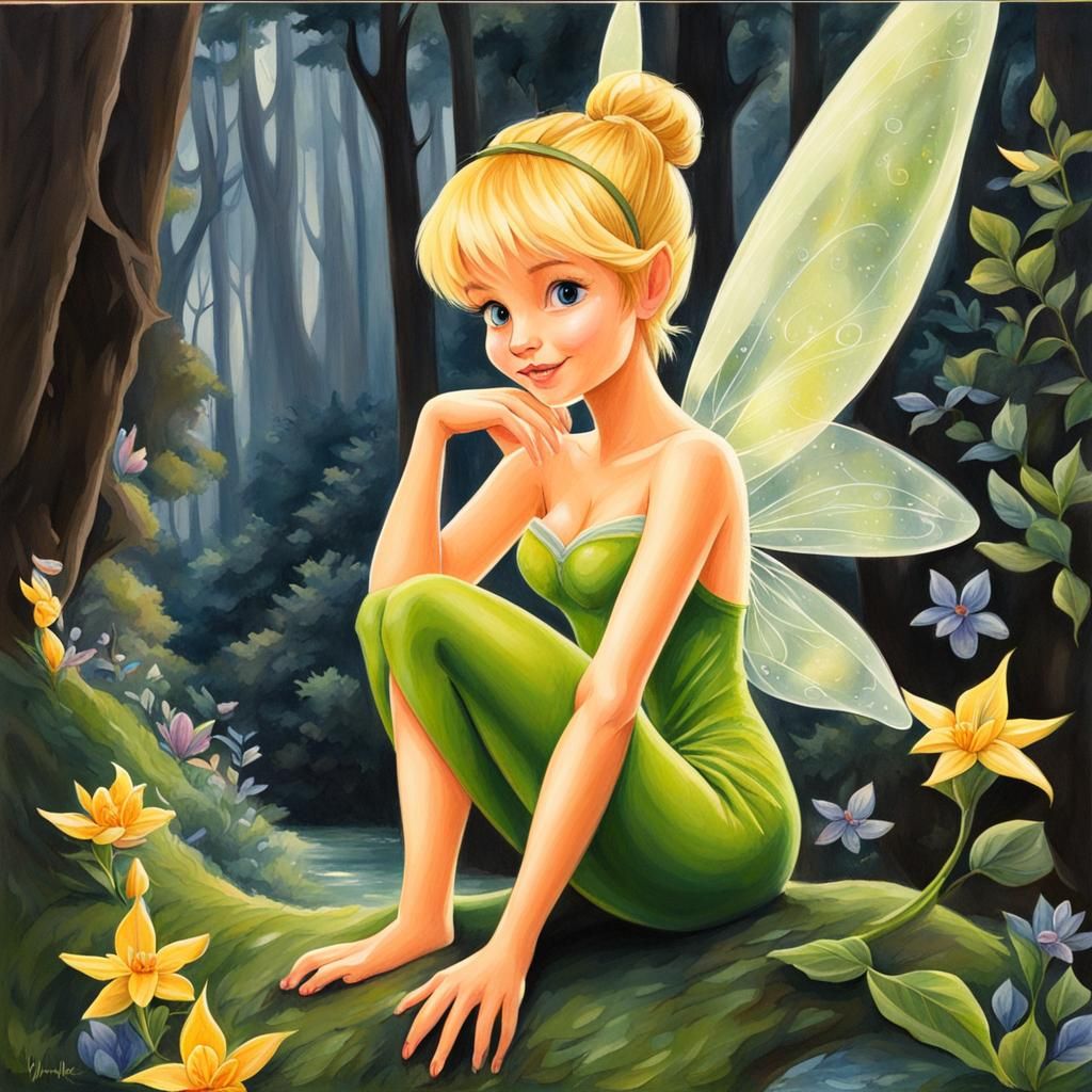 tinkerbell - AI Generated Artwork - NightCafe Creator