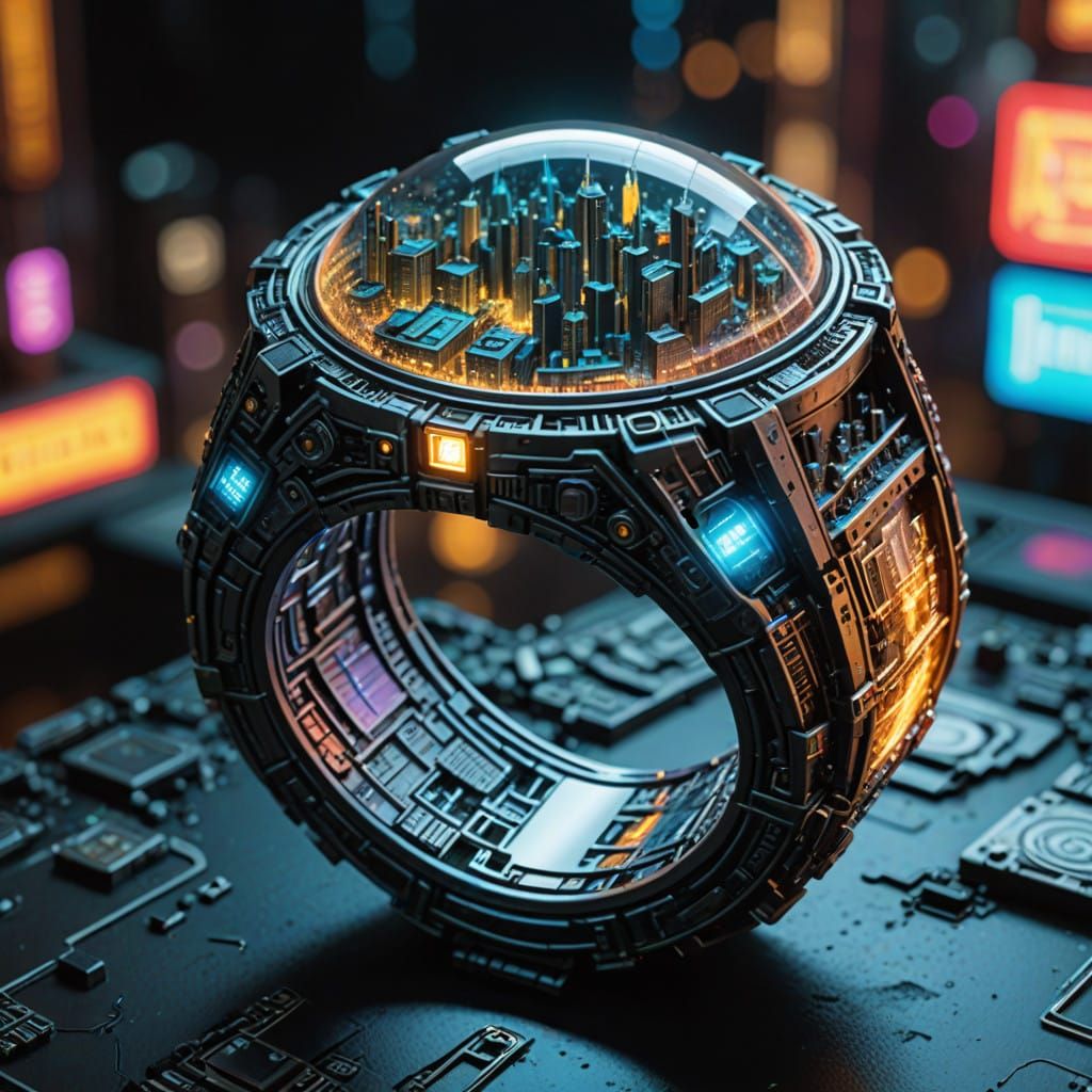 Ring of the Future!  by @Veils