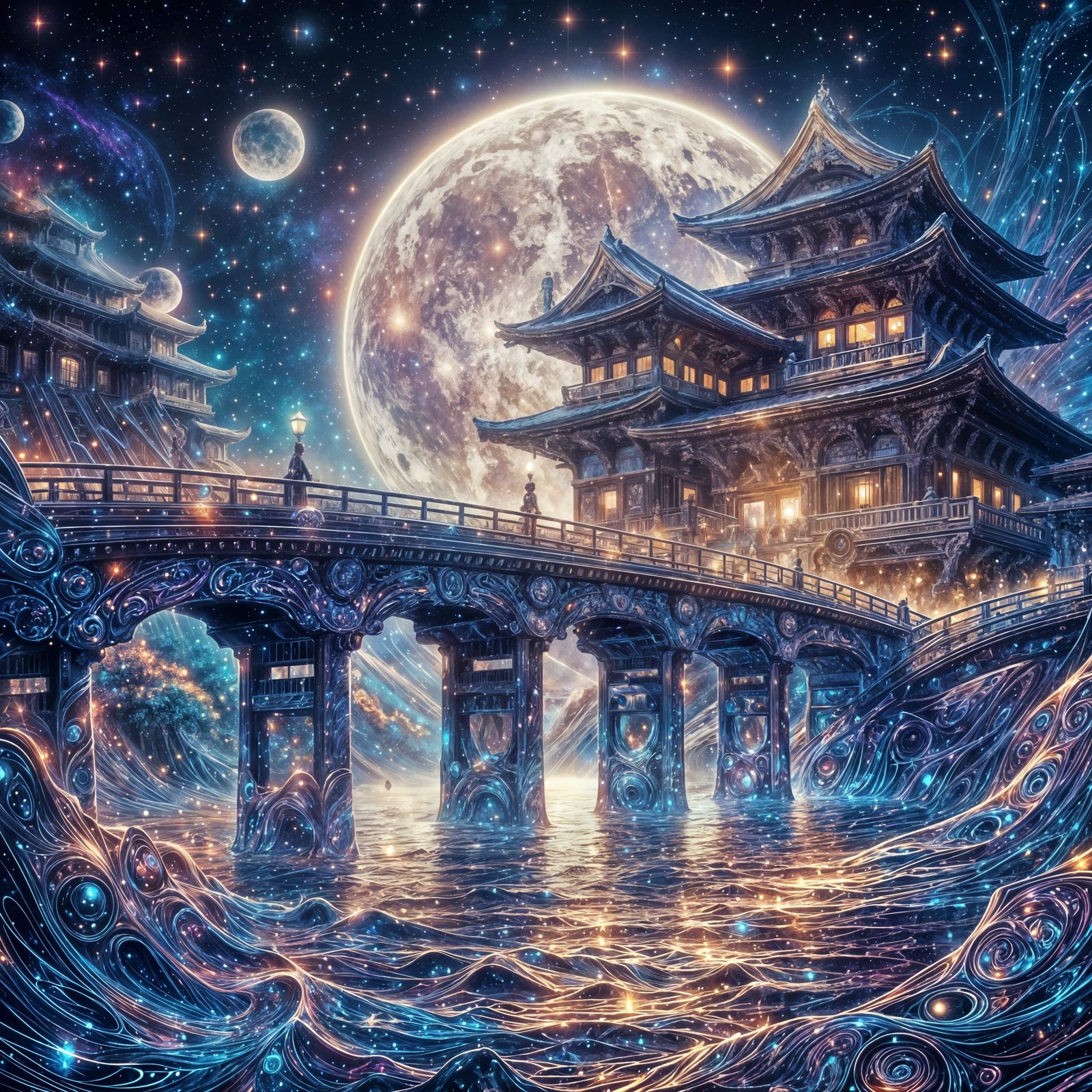 Lunar Dreams at the Celestial Temple