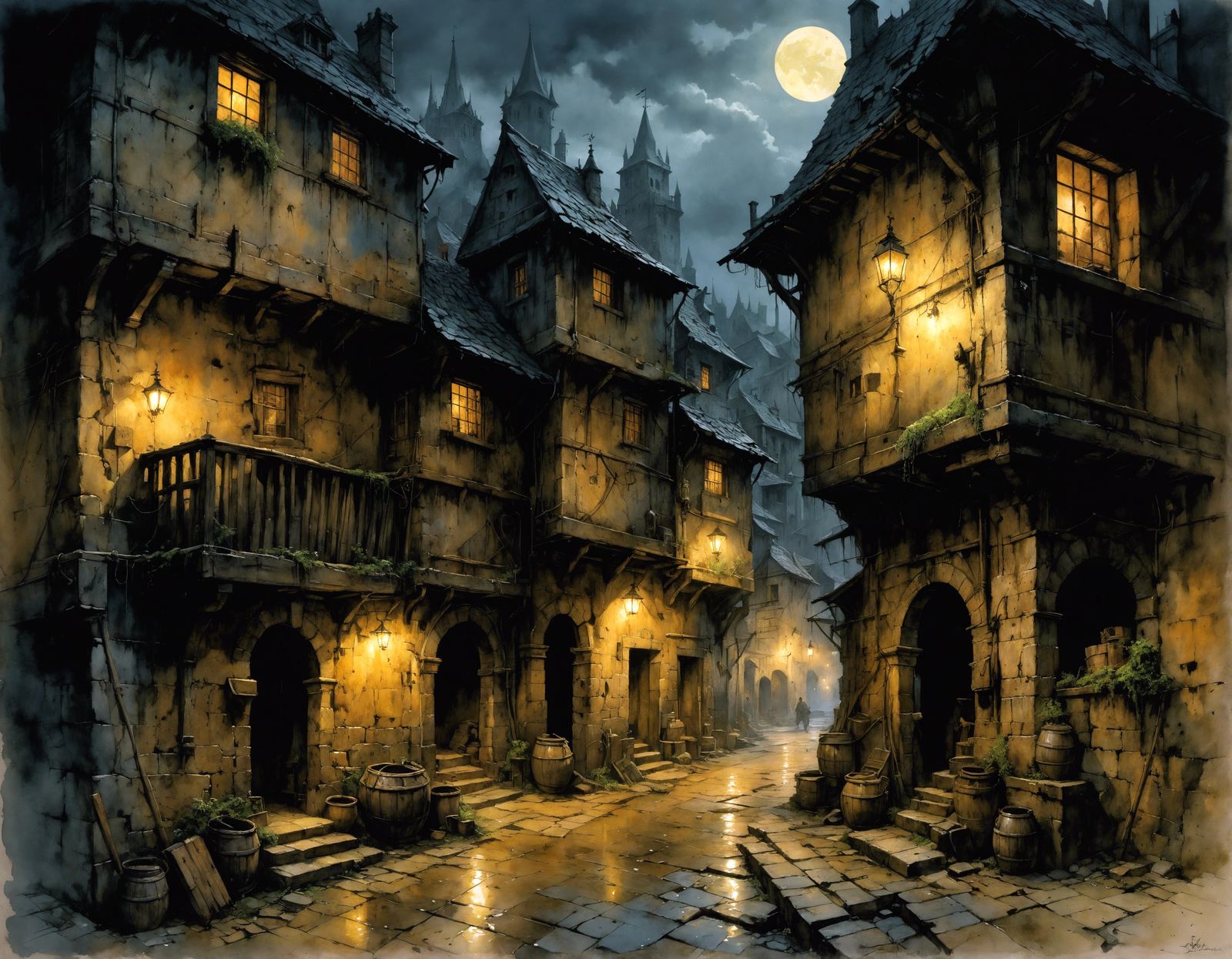 medieval capital slums