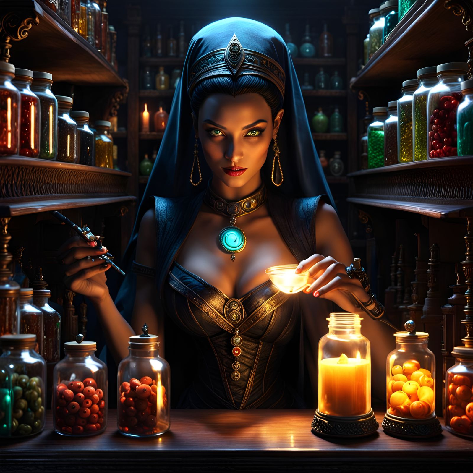 Nephthys   by @Fibek