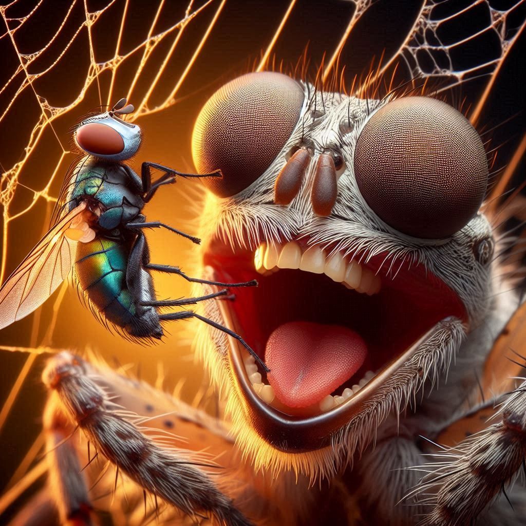 Spider and Fly (Blooper)