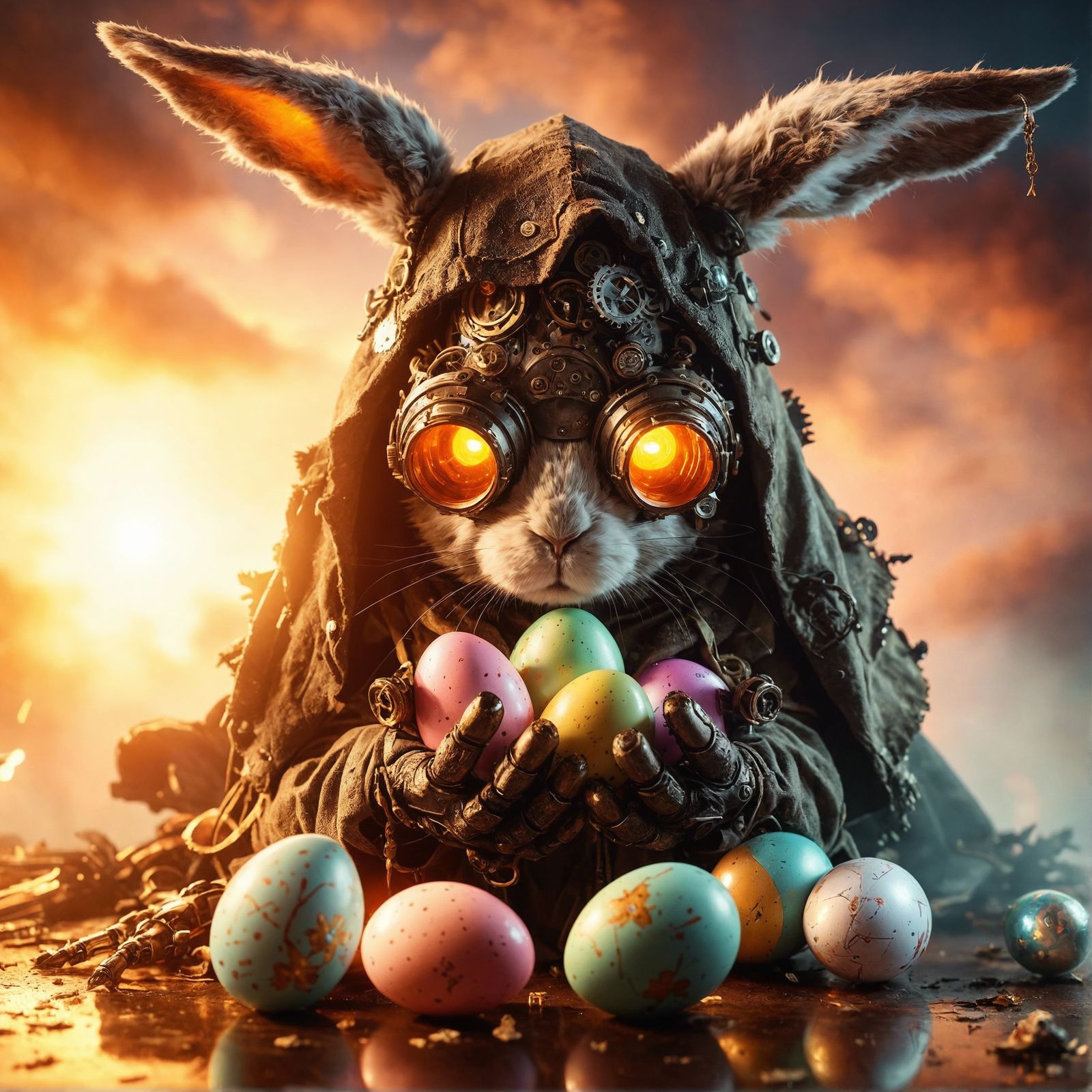 Steampunk Easter Bunny