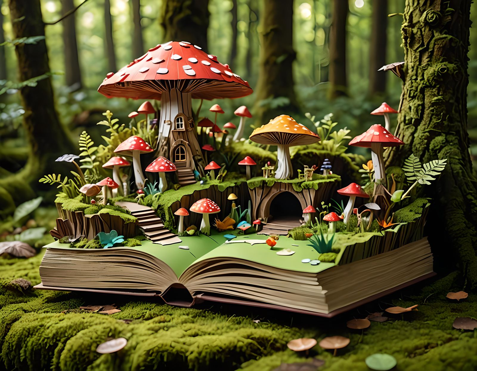 "Mushroom Kingdom's Fairy Tale"  by @KashmirMan