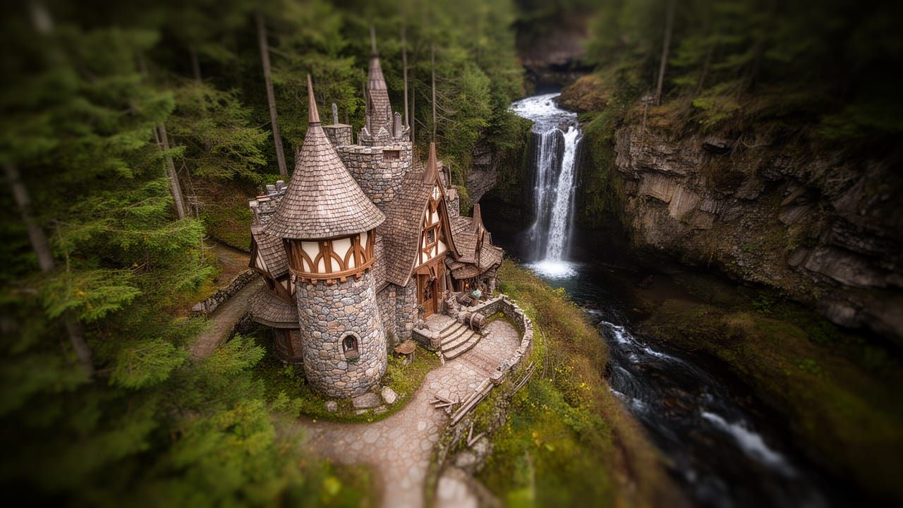 a beautiful stone cottage in the gorge