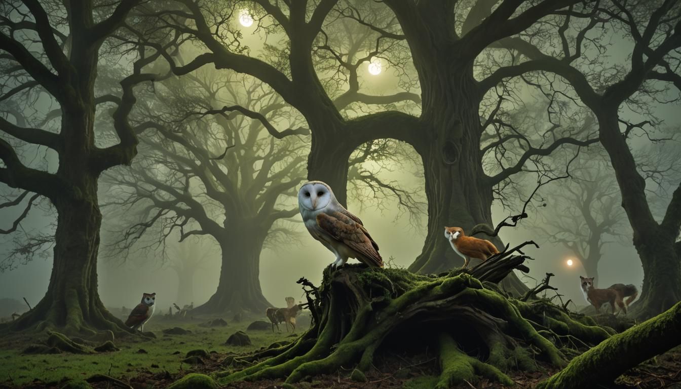 The watcher in the woods