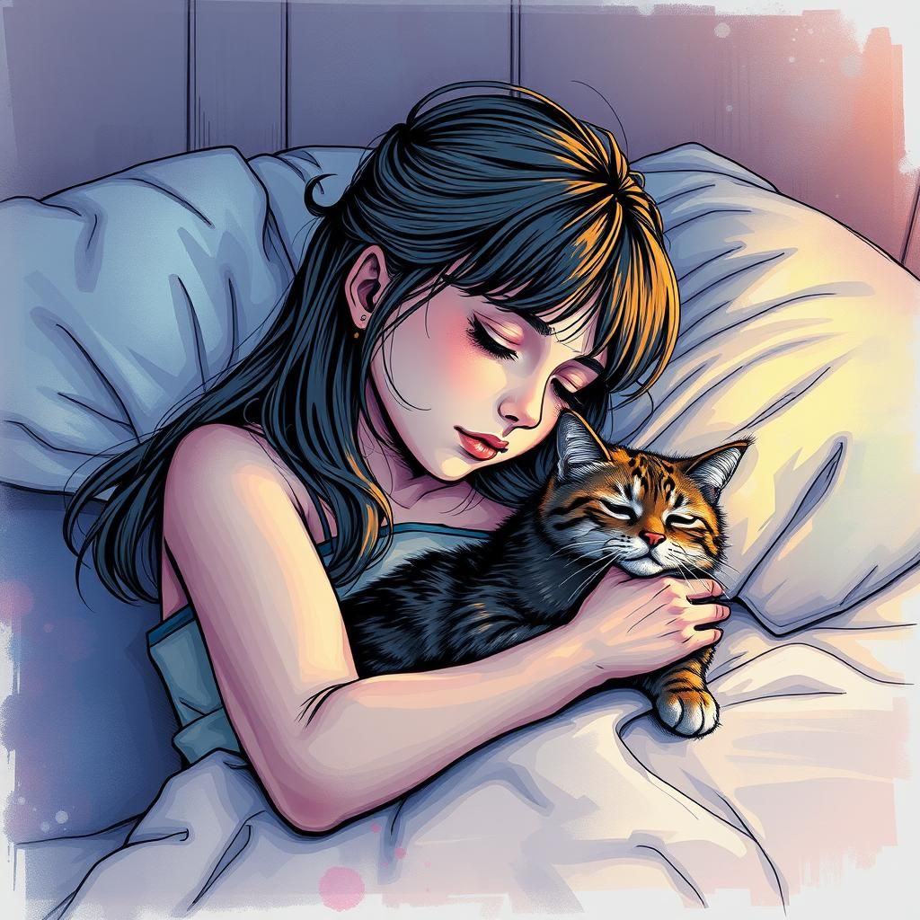 My support system: unconditional love from my cat  by @jnatas