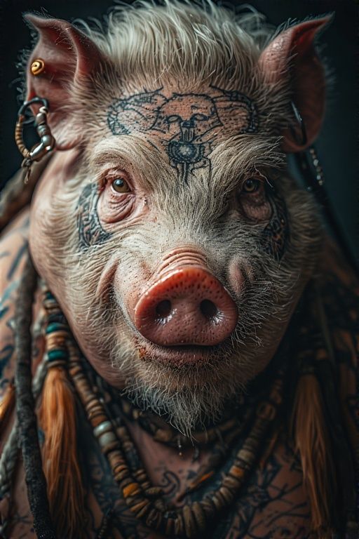 Pierced Pigman Shaman