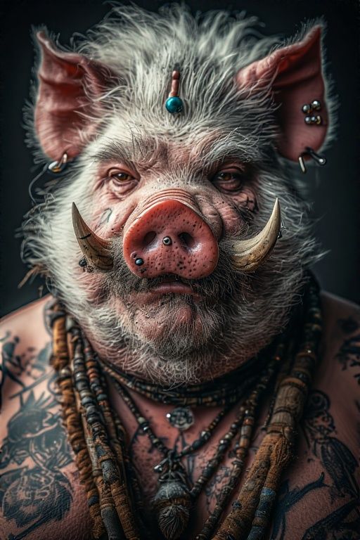 Pierced Pigman Shaman