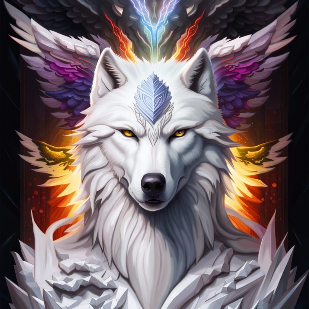The Archangel of Knowledge White7fang the white wolf