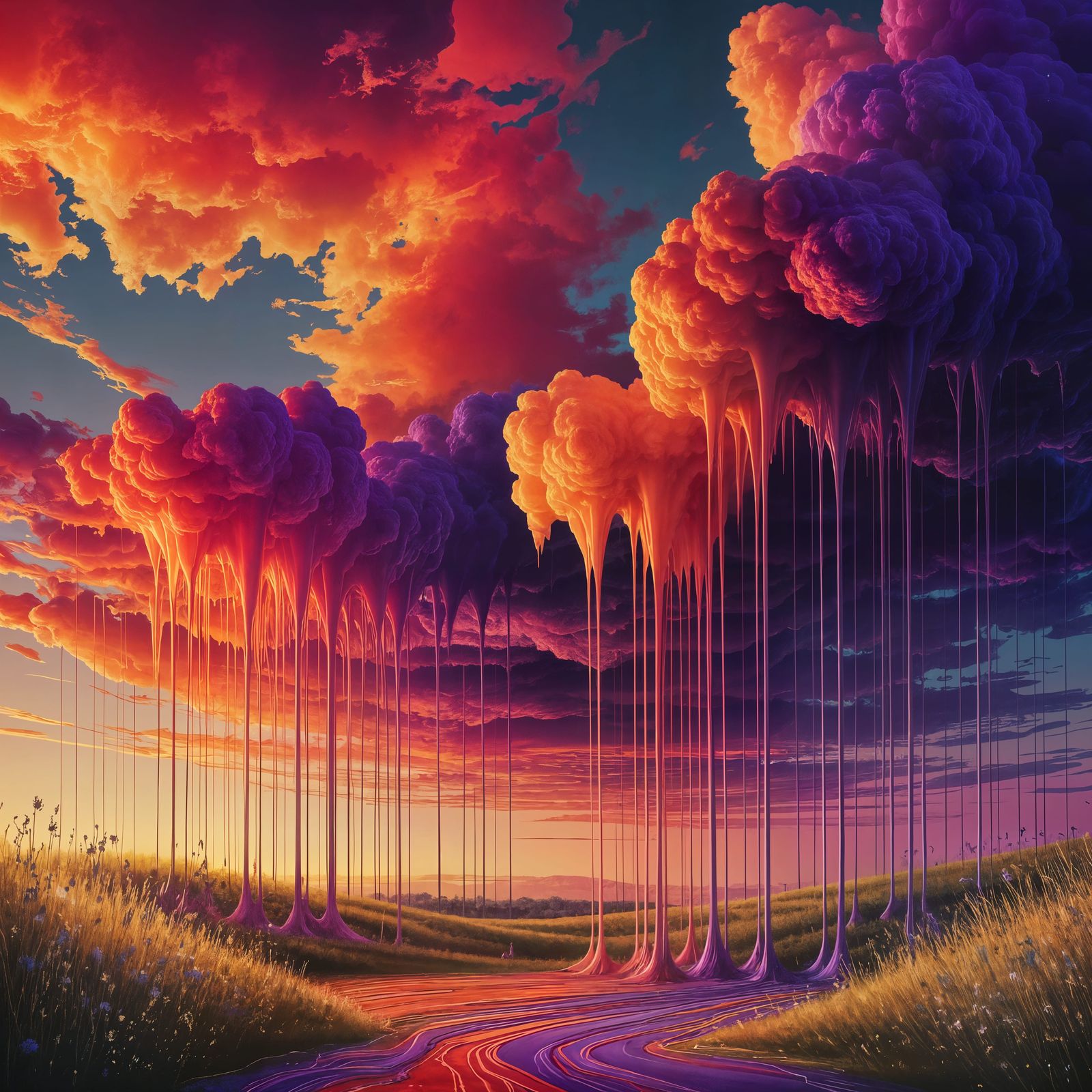 Paint the Rain  by @Mormookiee