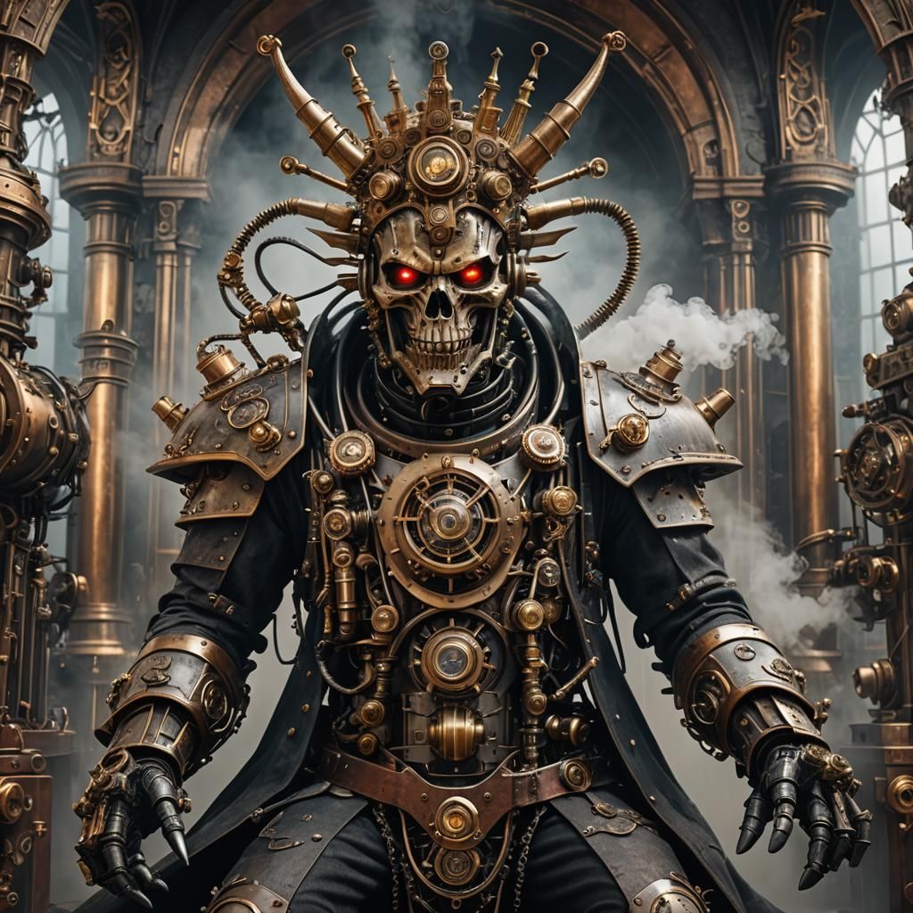 Steampunk King - AI Generated Artwork - NightCafe Creator