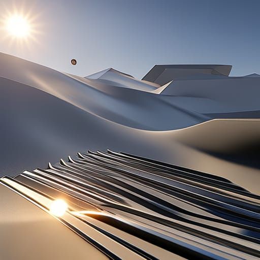 Catalyst golden hour silver nitrate photo Unreal Engine eleg...