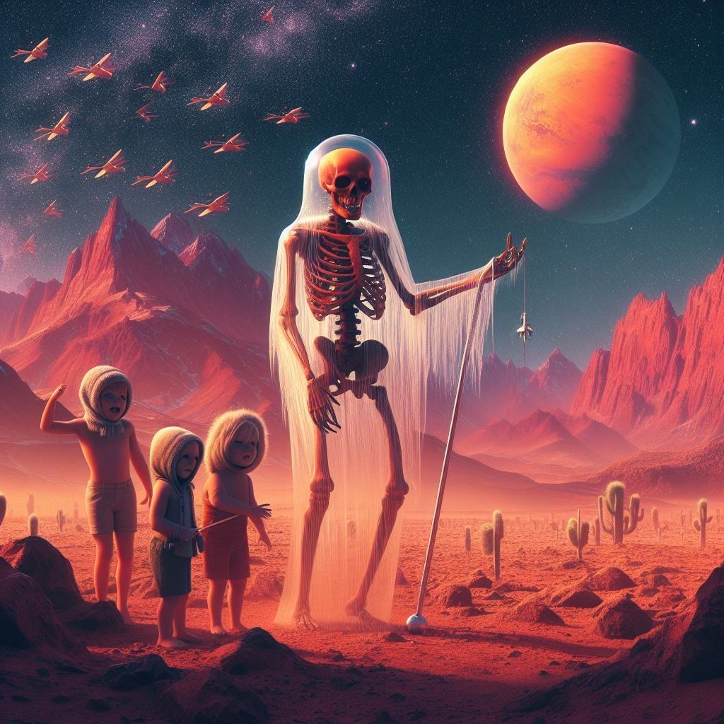 Mars ain’t the kind of place to raise your kids. In fact, it’s cold as hell.