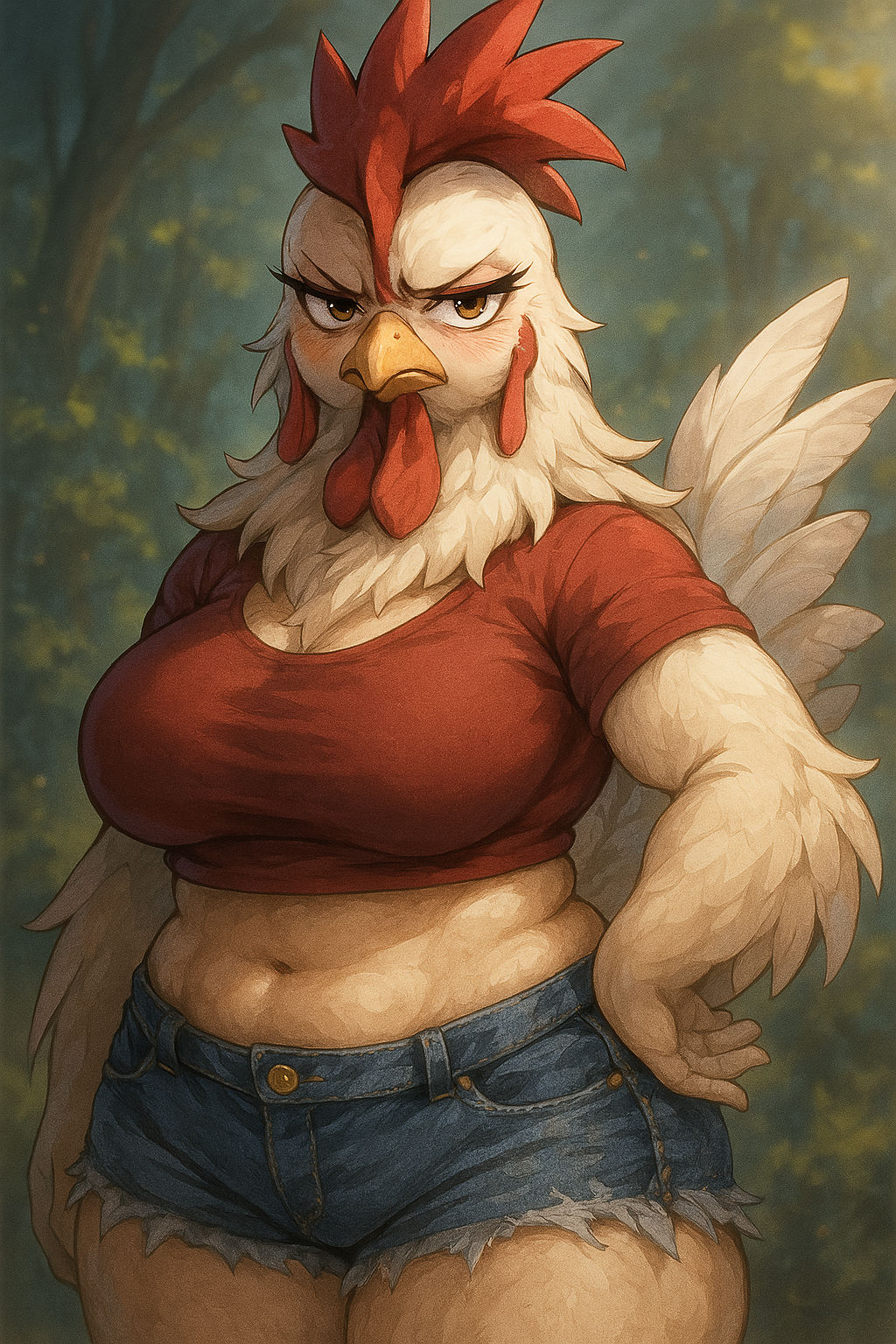 Grumpy Chicken