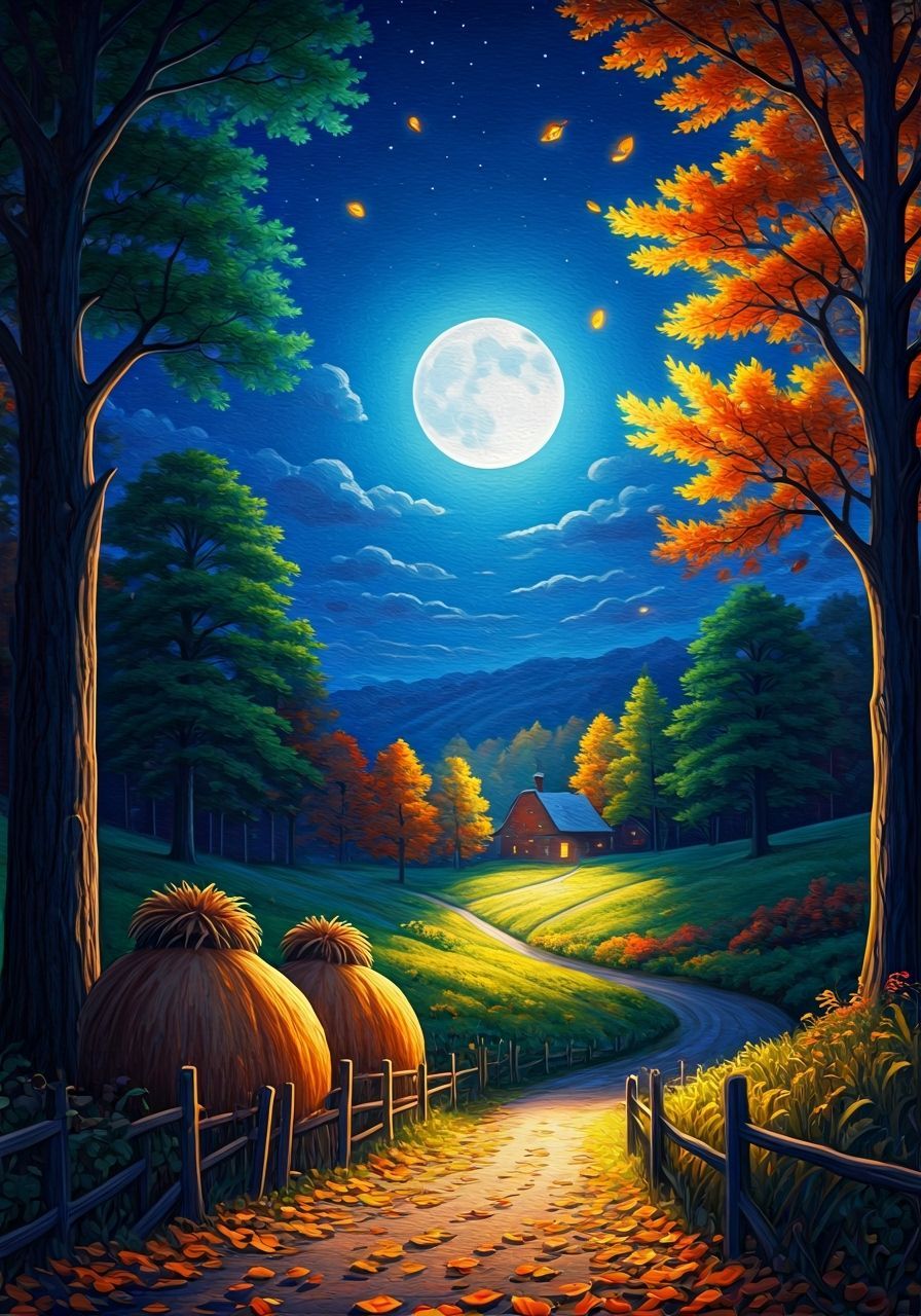 Under the Harvest Moon