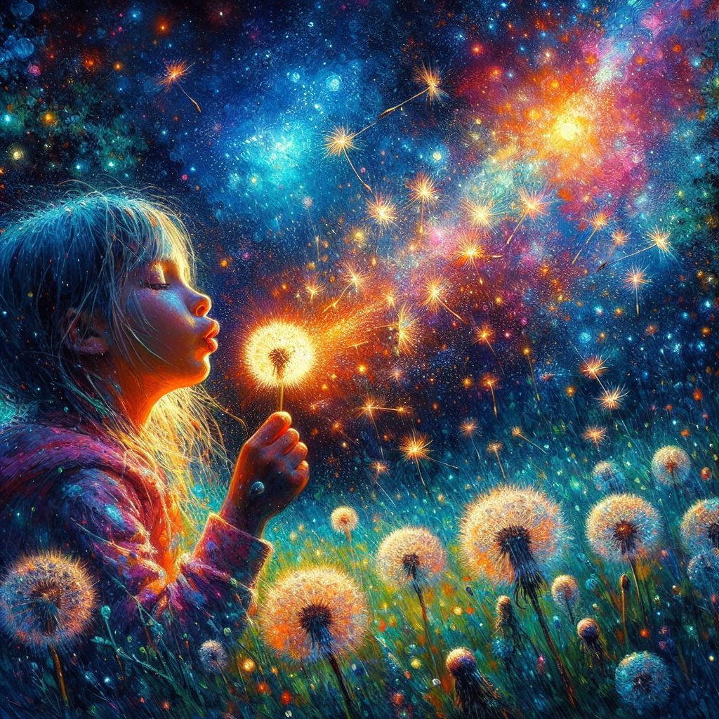 Dandelion Wish  by @BetaPrime