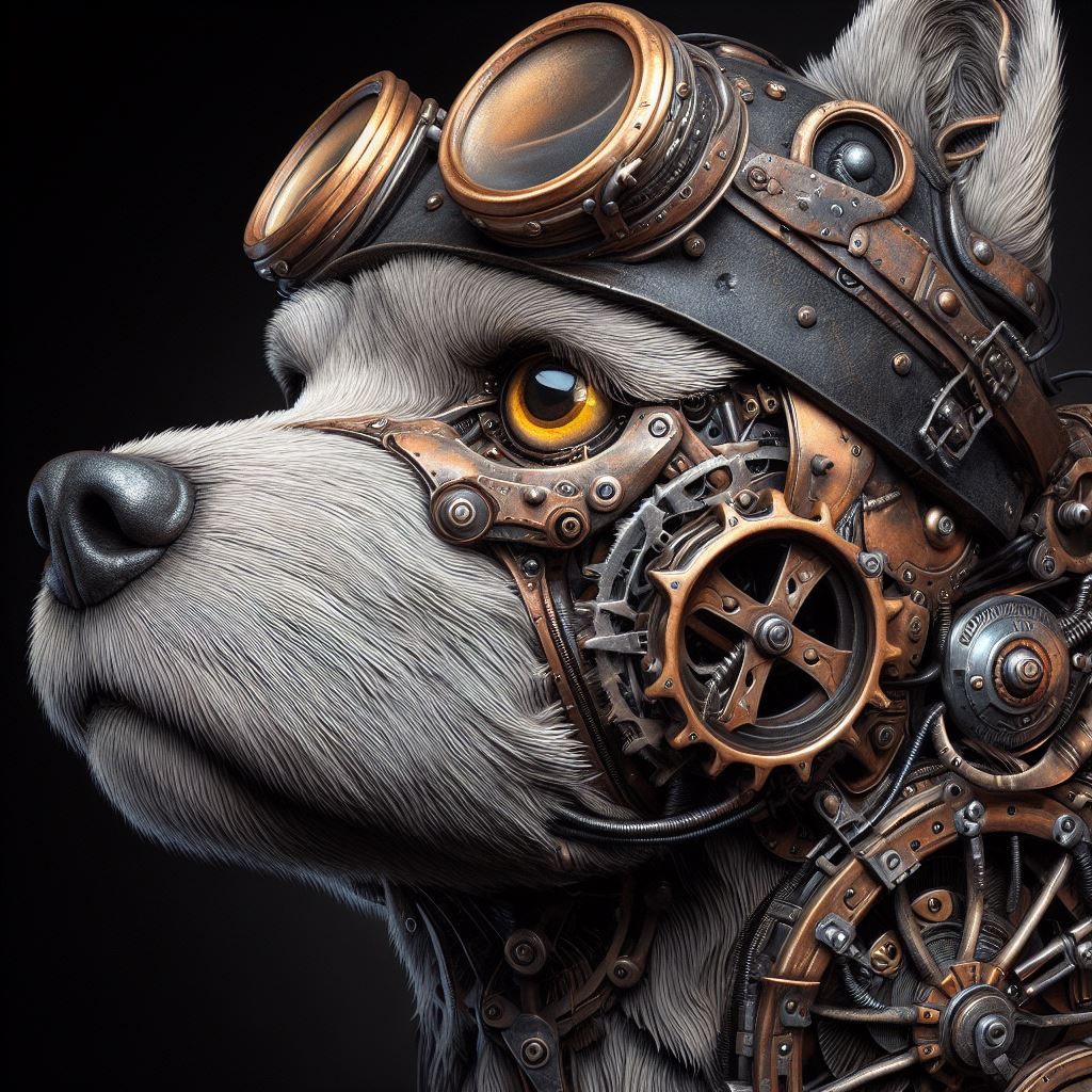 Steampunk Dog