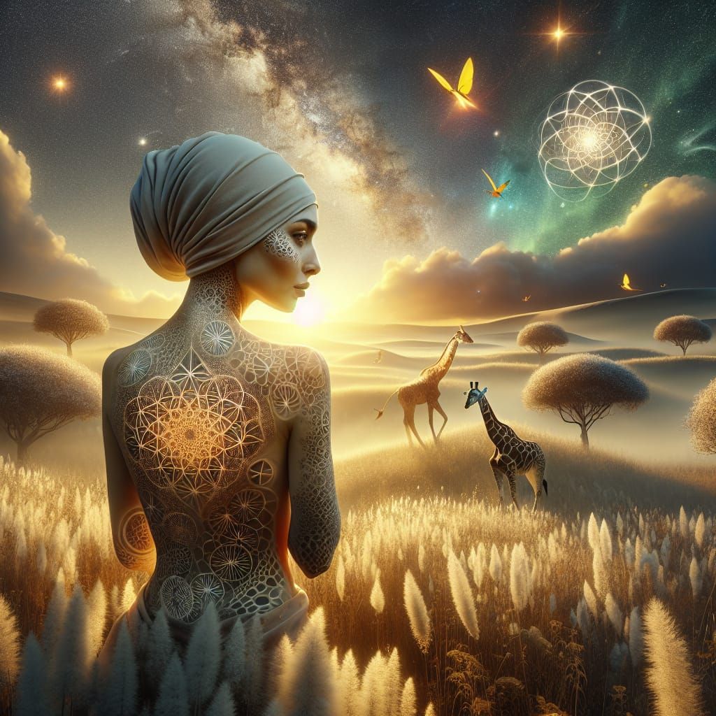 Enchanted savanna