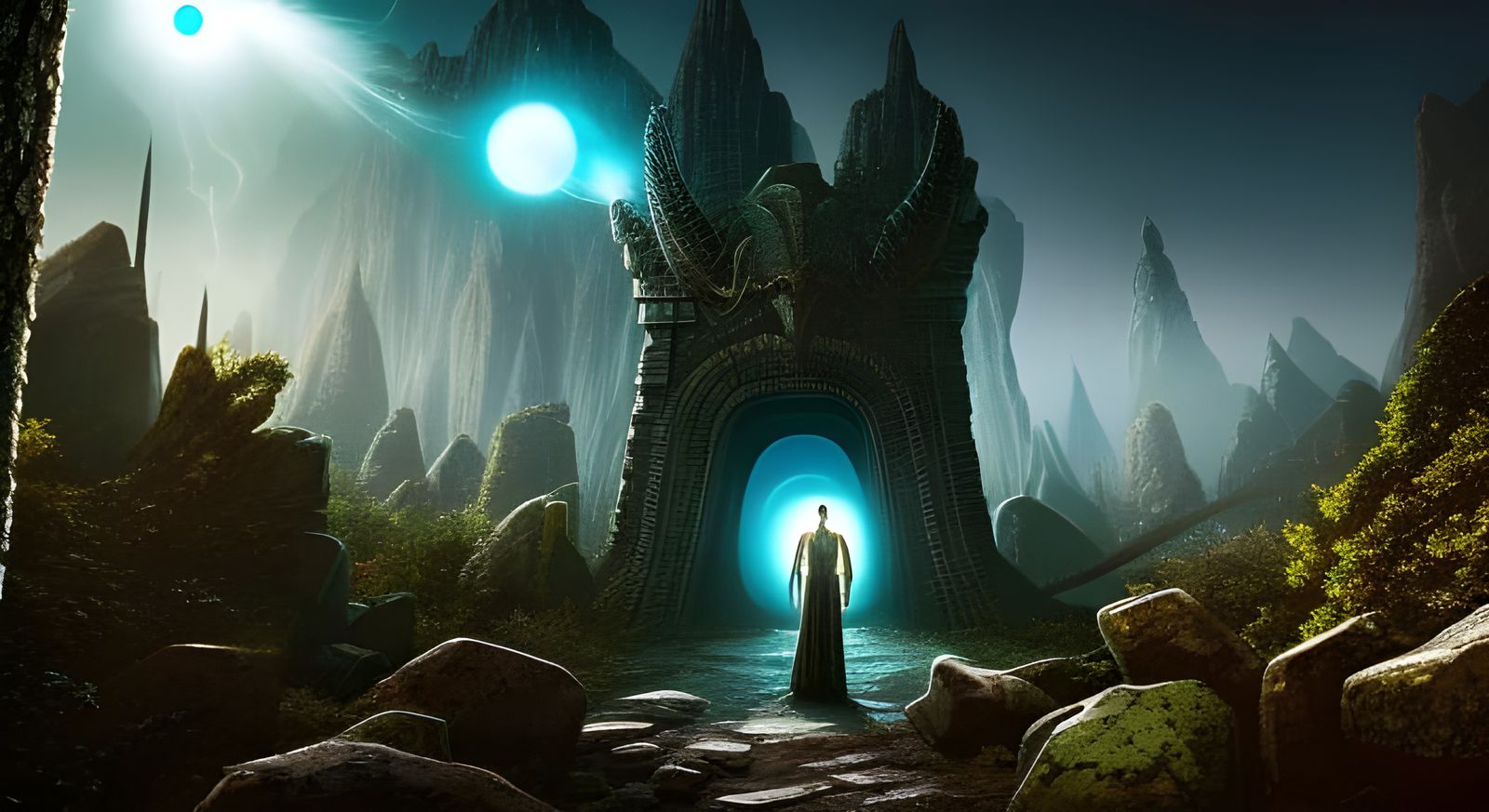 Standing At The Entrance Into A Time Portal (Continued)