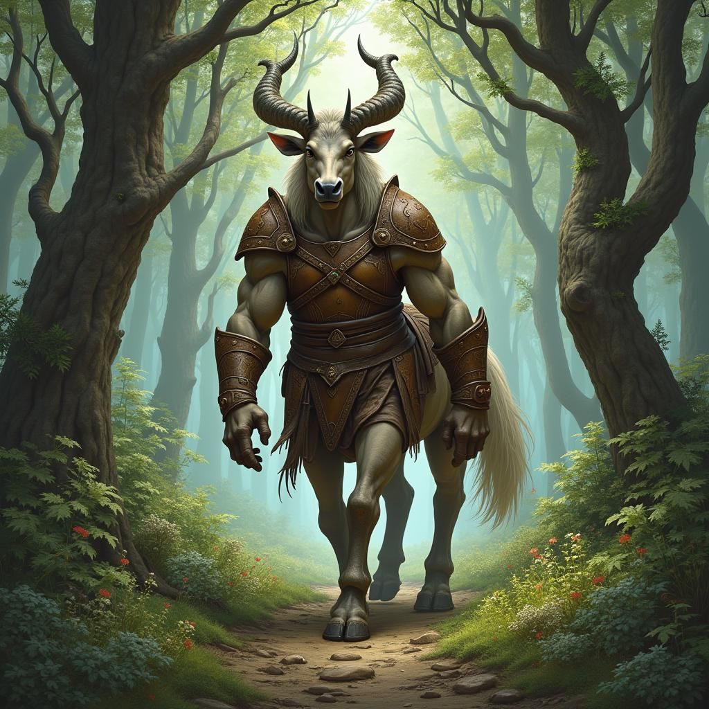 Forest Maze Monster