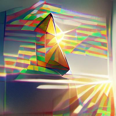 Sunshine geometric prism trip