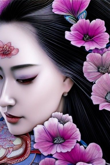 Kimono Lady