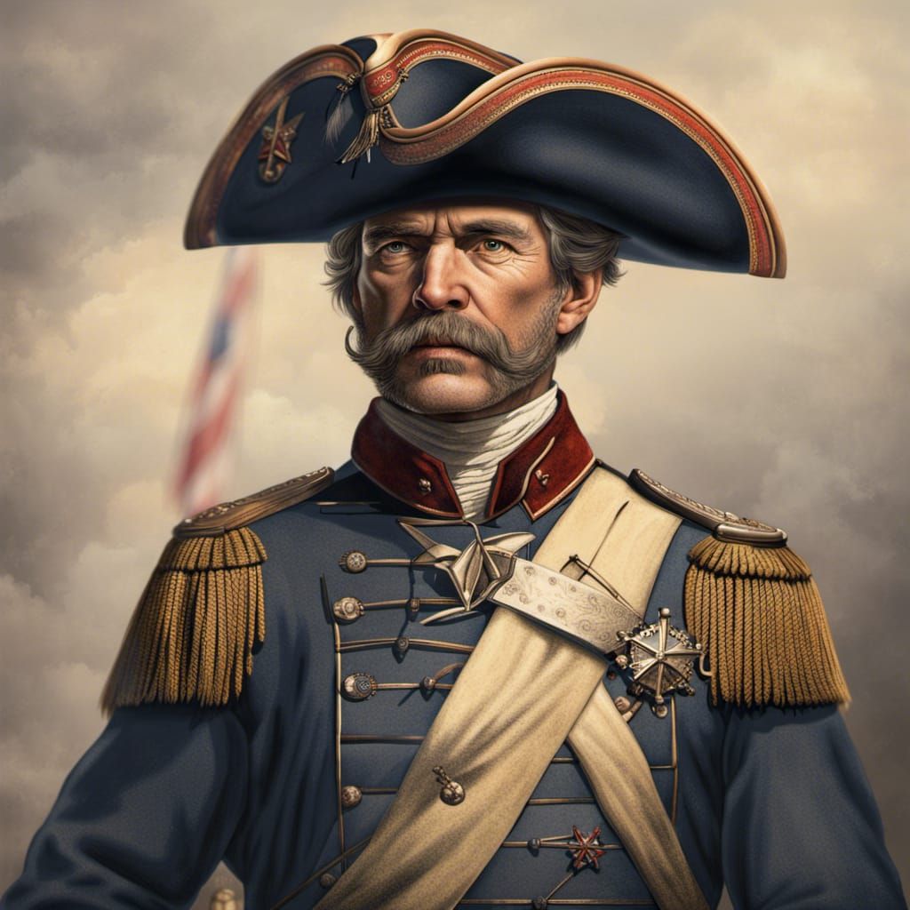 American General (Gunpowder Age) - AI Generated Artwork - NightCafe Creator