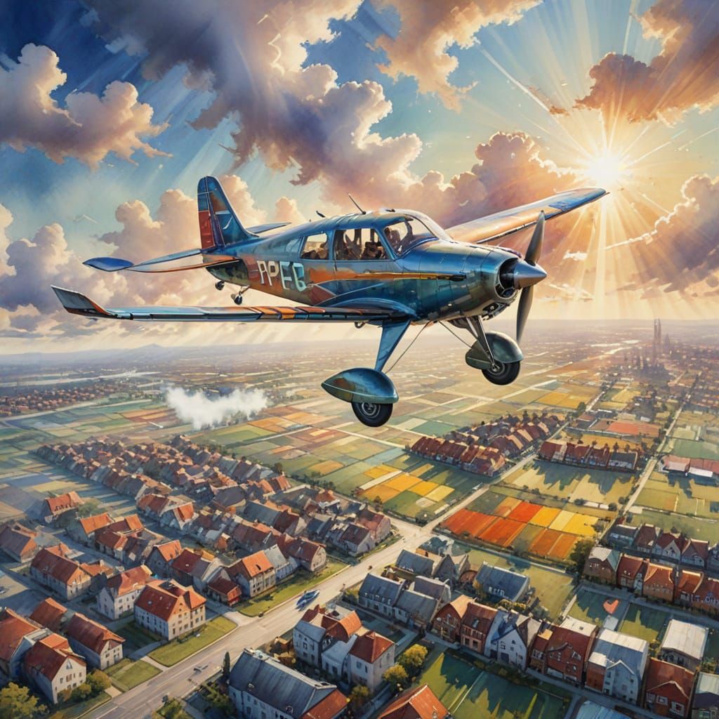 מטוס בשחקים