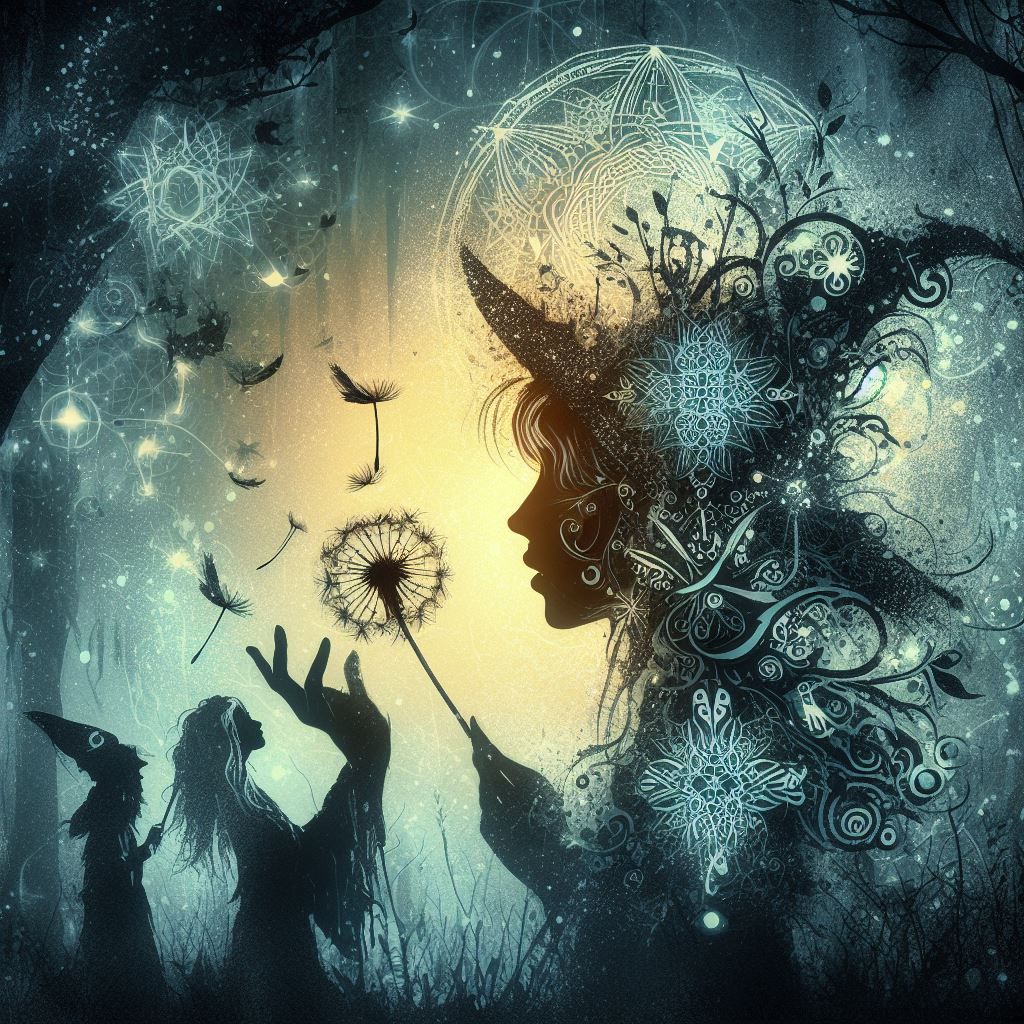 Dandelion Silhouettes