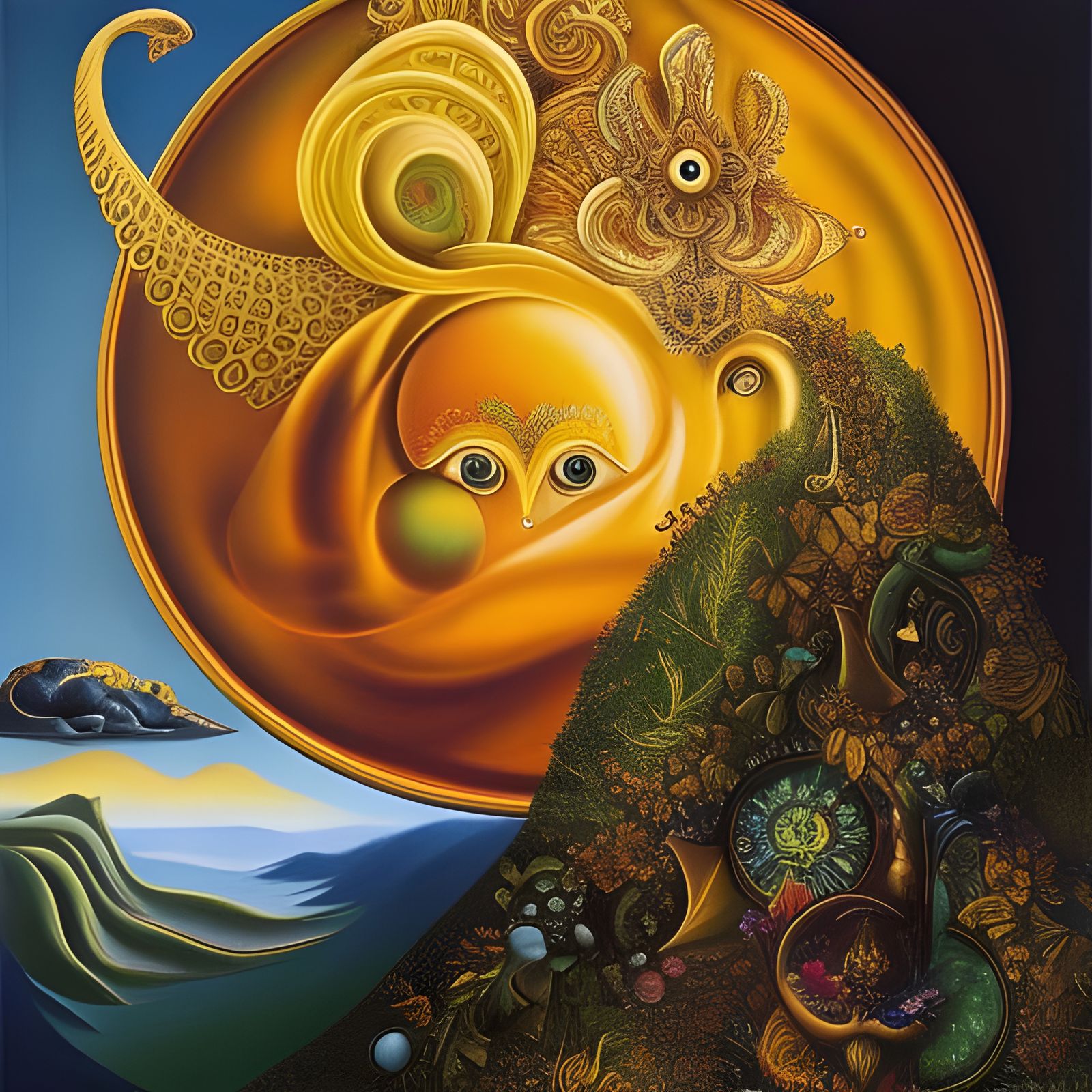 Worlds (Homage to Remedios Varo)