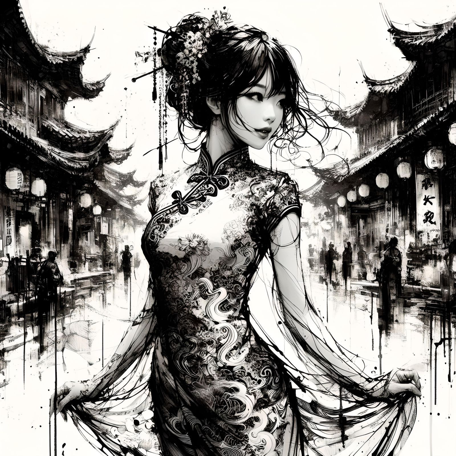 Going out in my Qipao...