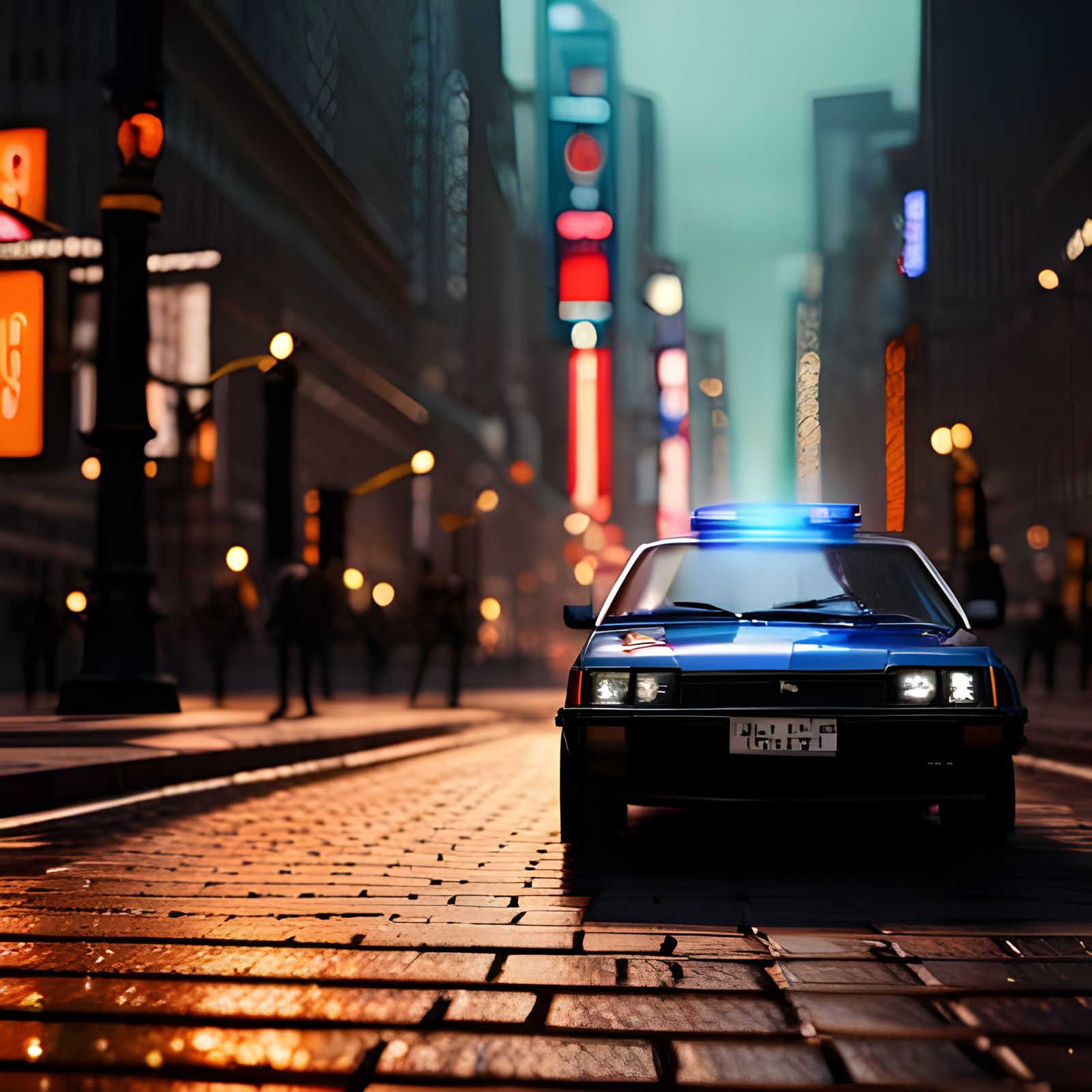 Cop car