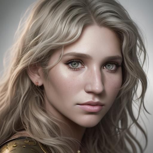 Kesha Portrait in Comic Book Style