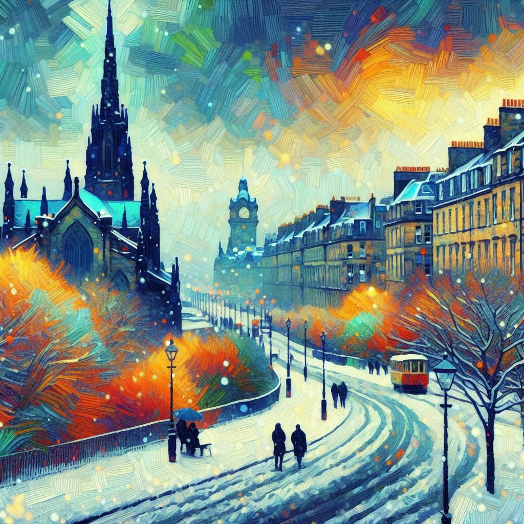 Van Gogh for our times: Edinburgh