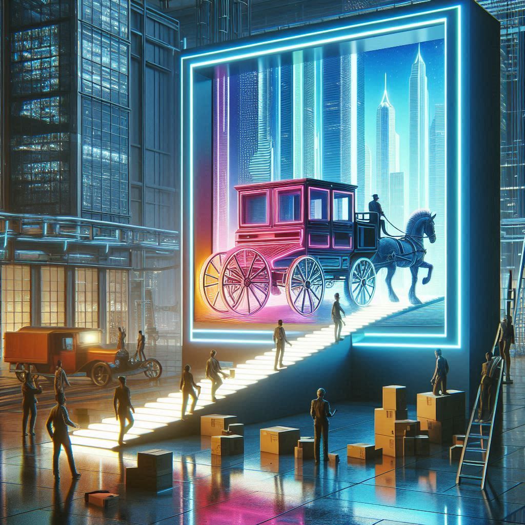 The invention of the wheel