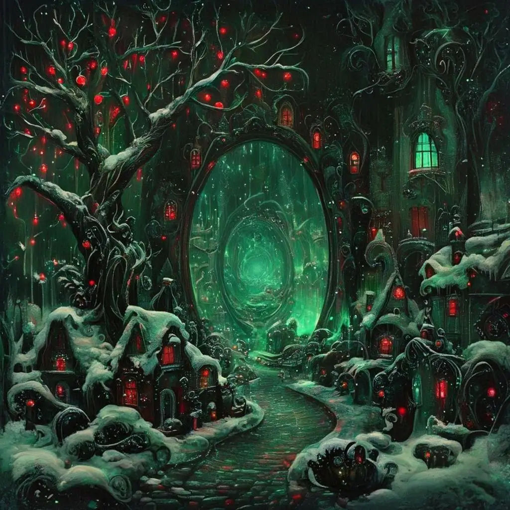 Grim Christmas Town.